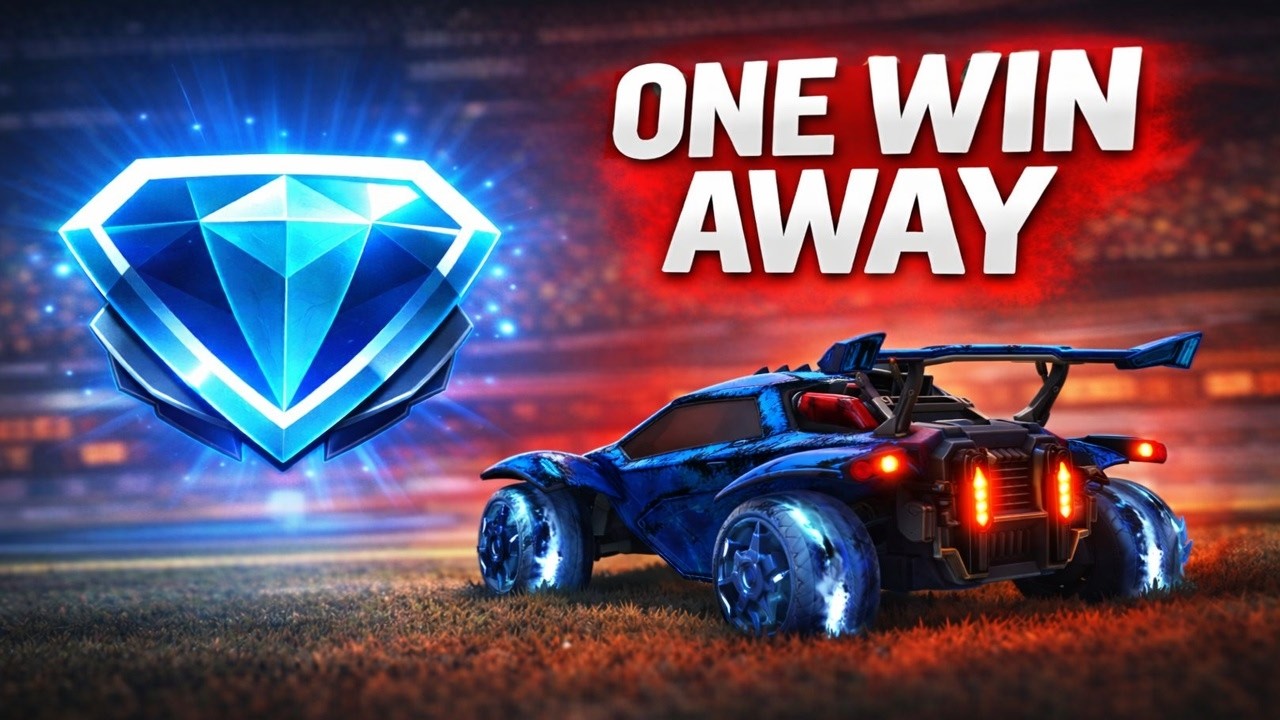 ONE WIN From Diamond… Don’t Let Me Choke (Rocket League)