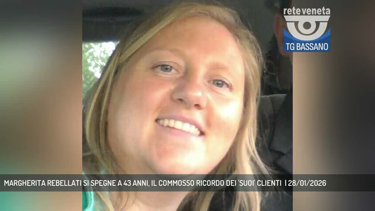 MARGHERITA REBELLATI SI SPEGNE A 43 ANNI, IL COMMOSSO RICORDO DEI 'SUOI' CLIENTI  | 28/01/2026