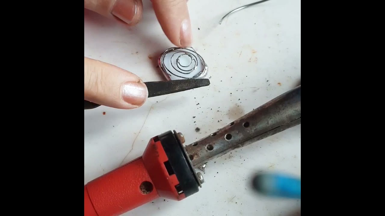 Tiffany Technique, Soft Soldering, Handmade Ring, Tinned Jewelry