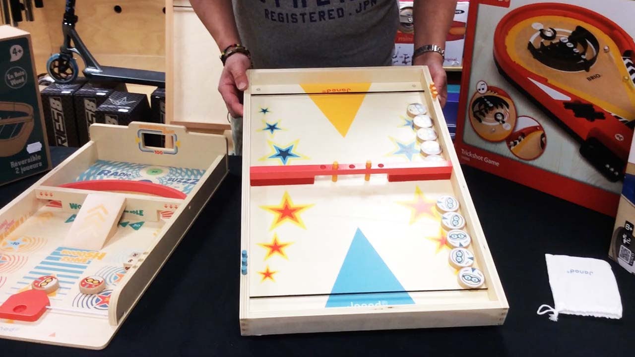 Les nouveaux jeux d'adresse chez Bilboquet (Janod, Vilac, Gigamic, Brio)