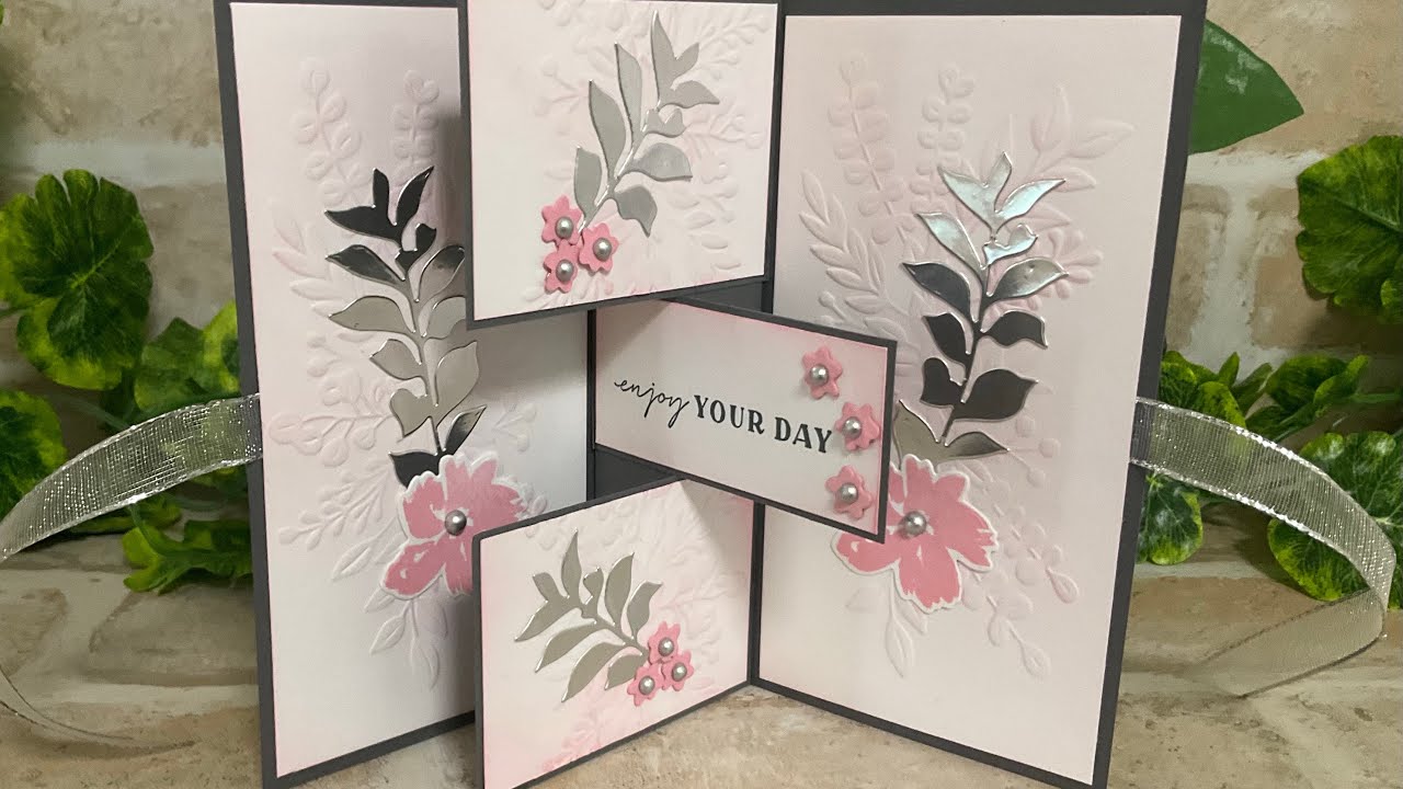 Triple Panel Pop Out Card