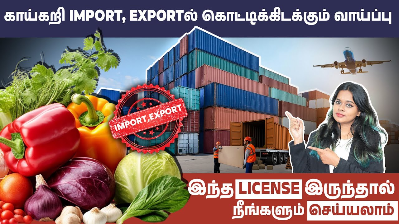 How to Start a Vegetable Export Business in Tamil? | How to Get a Vegetable Import-Export in  Tamil