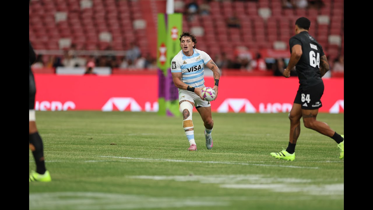 Highlights Los Pumas 7´s 20 vs Nueva Zelanda 26 - Seven de Singapur 2025/26 (GRUPOS)