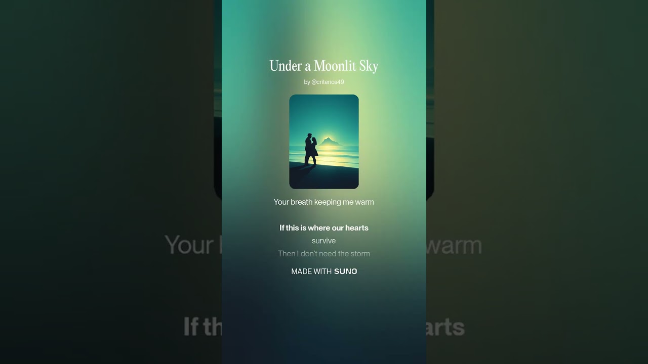 Under a Moonlit Sky