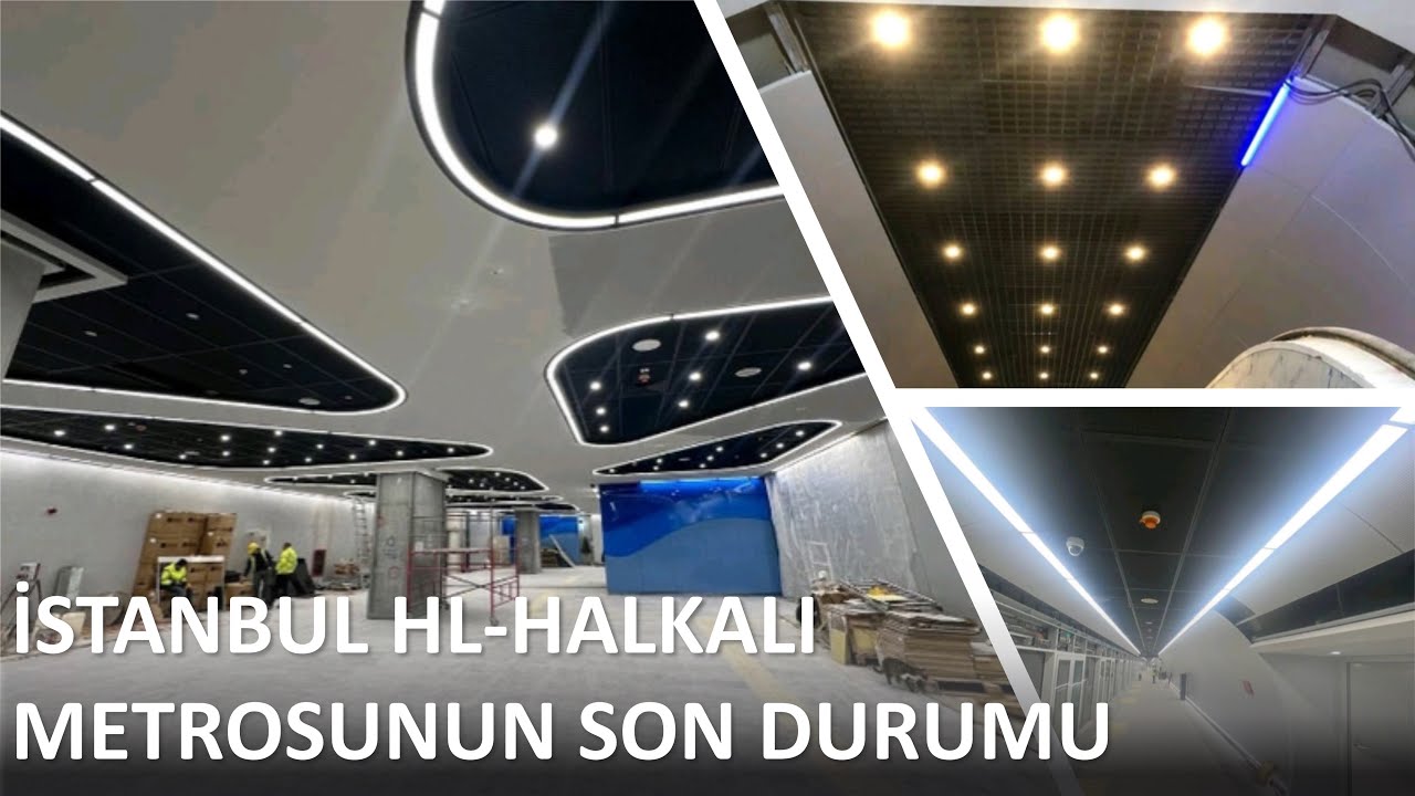 İstanbul Havalimanı - Halkalı Metrosunun Son Durumu (Ocak-2024)