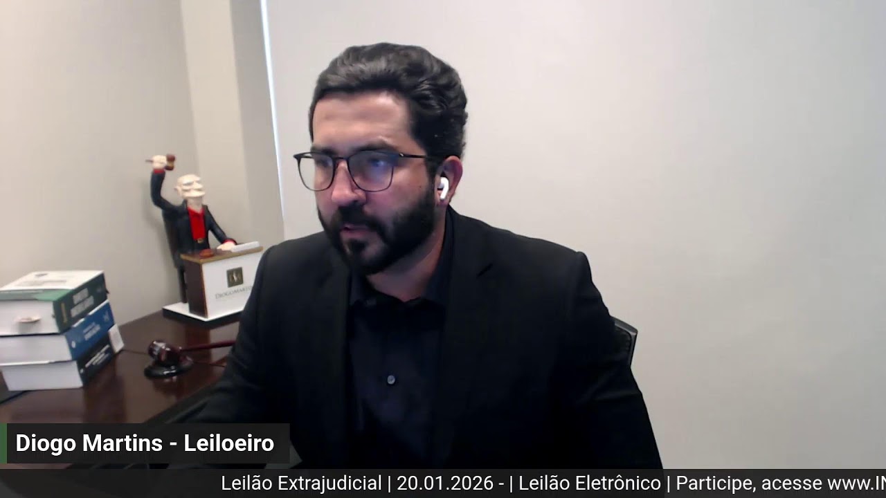 Leilão Extrajudicial - 20.01.2026 - 14h - Exclusivamente Eletrônico.