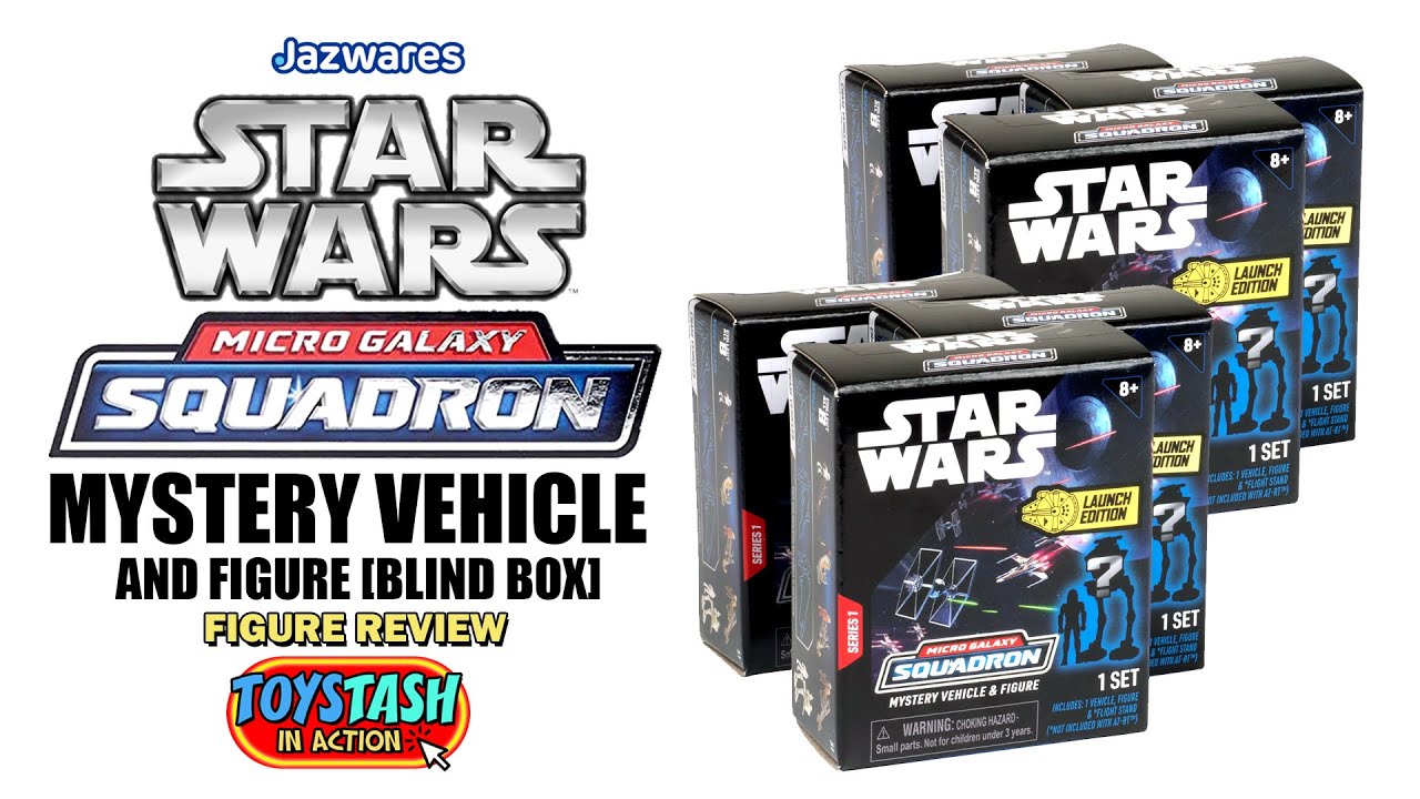Starwars Micro Galaxy Squadron Series 1 BlindBox Review!