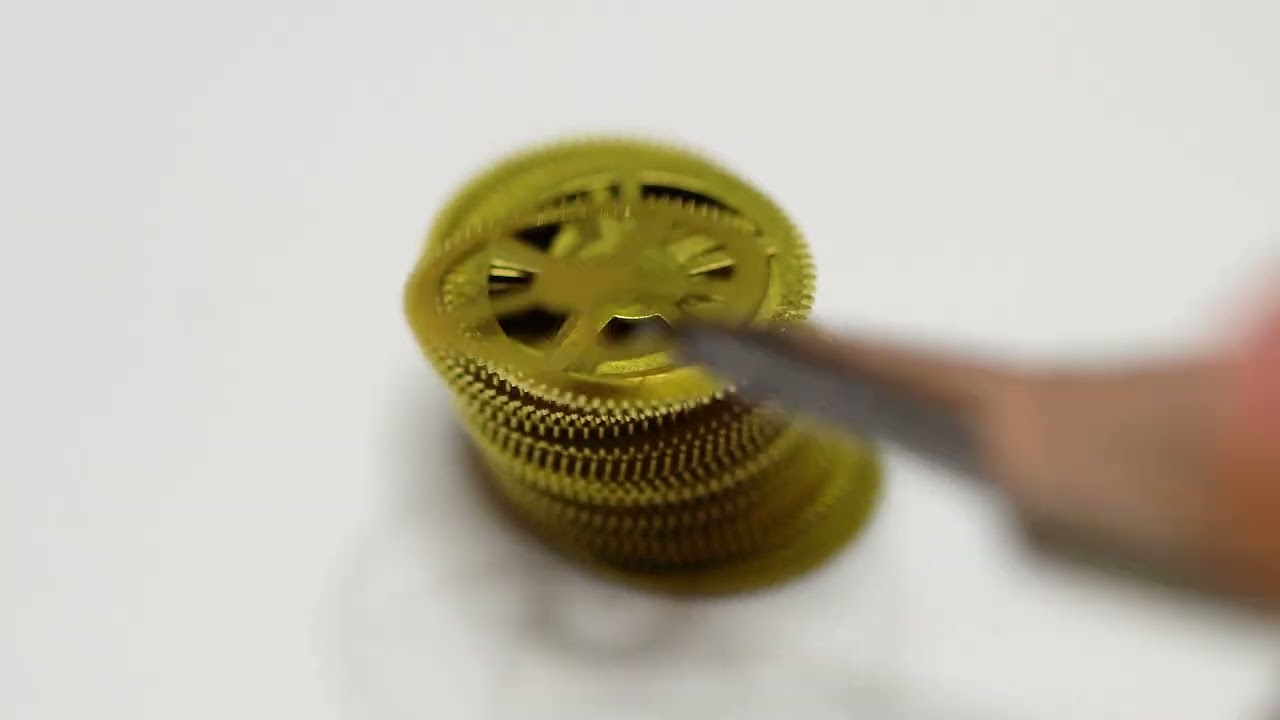 Мануфактурный механизм Молния 3603. Трибо-колесная система.