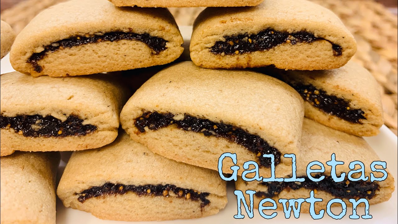Galletas estilo Newton rellenas de Higo | Newton Cookies | Super fácil de hacer. #lizetuka #cookies