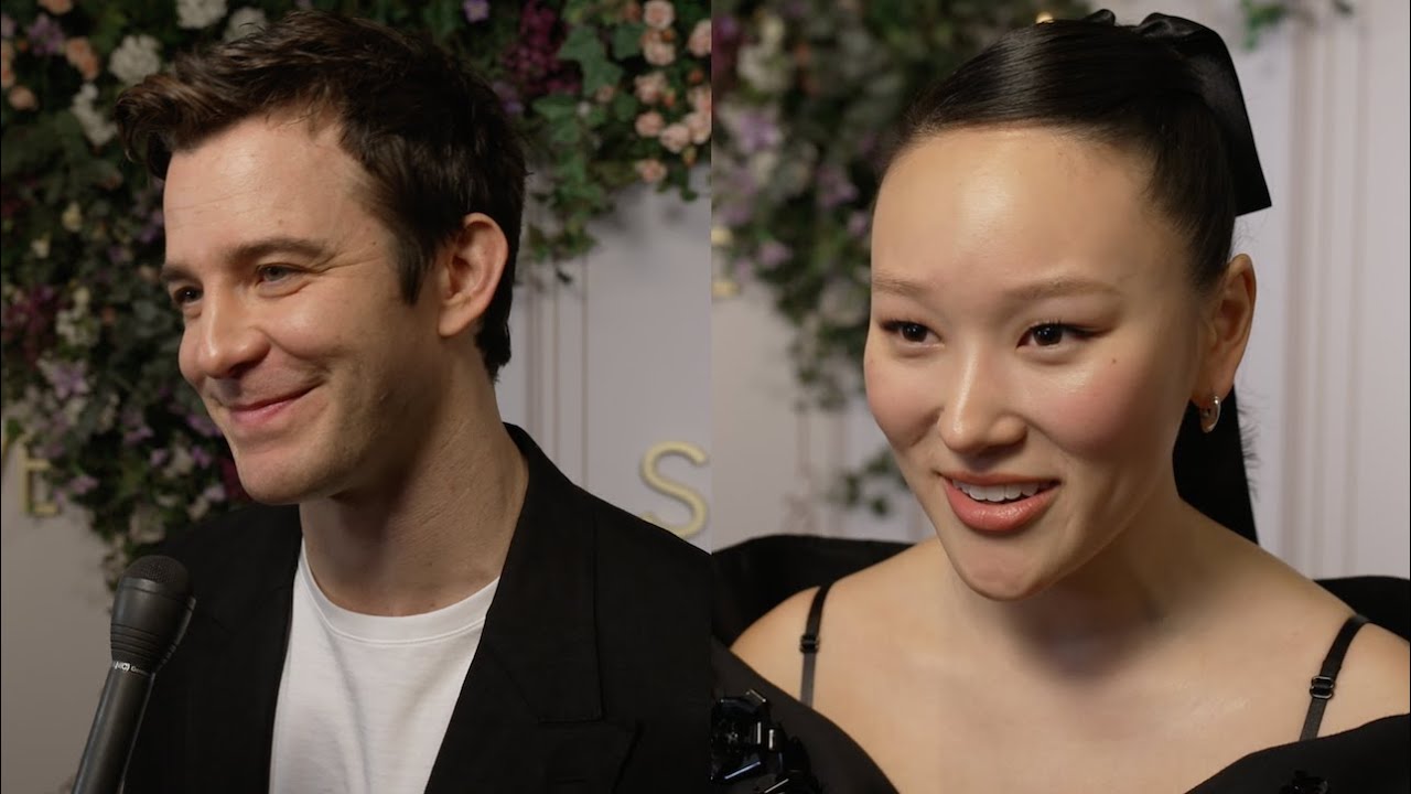 Luke Thompson and Yerin Ha Interviews | BRIDGERTON Season of Love (2025)