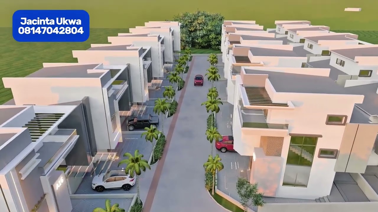 Touring A ₦250,000,000 Houses For Sale in Independence Layout, Enugu| RiverHills Estate Work Update