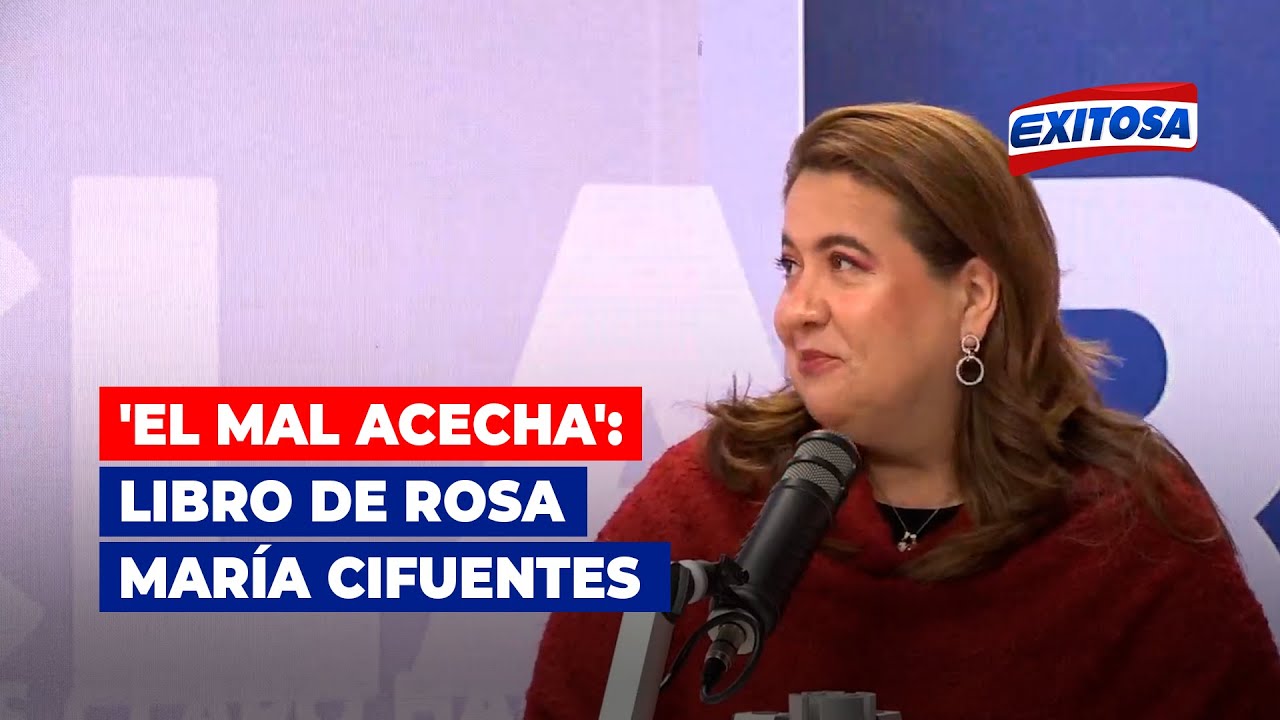 🔴🔵Hablemos Claro: Rosa María Cifuentes nos presenta su libro 'El Mal Acecha'