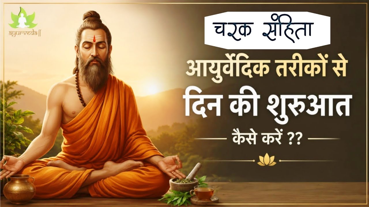 चरक संहिता के अनुसार सुबह का routine क्या होना चाहिए ? हमेशा स्वस्थ्य रहने के आयुर्वेदिक नियम