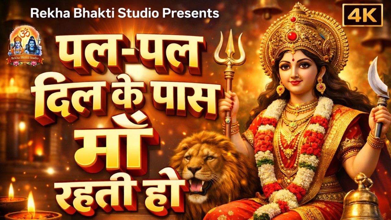 पल-पल दिल के पास माँ रहती हो | New Mata Bhajan 2026 | Maa Durga Song | Rekha Bhakti Studio #bhakti