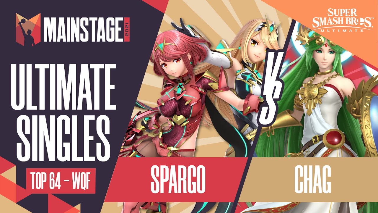 Sparg0 vs Chag - SSBU Singles: Top 64 Winners Quarters - Mainstage 2021 | Pyra vs Palutena