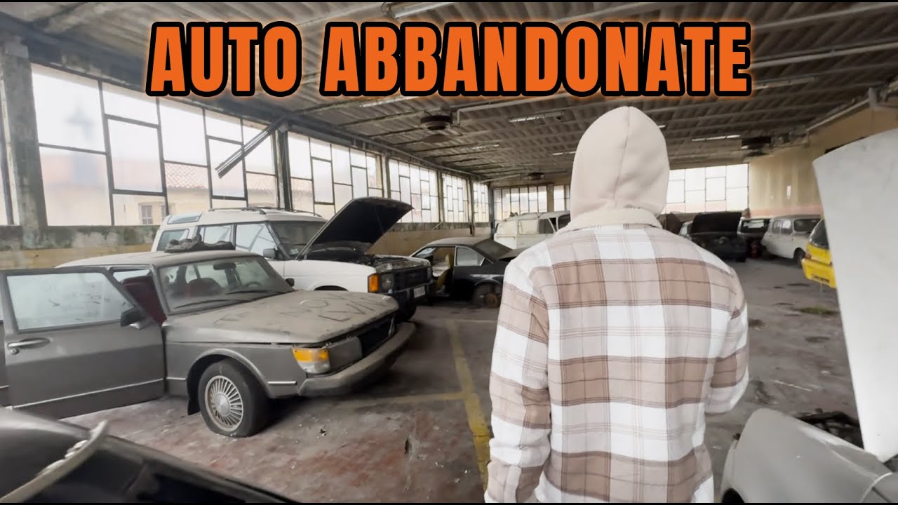 AUTO MISTERIOSE dentro un concessionario ABBANDONATO - ESPLORAZIONE ESOTICA