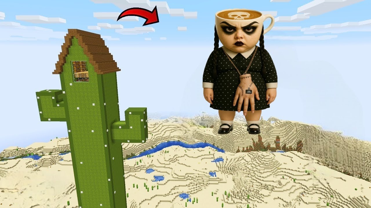 i Found Scariest WEDNESDAY ADDAMS 😱 in Minecraft | Minecraft Horror |