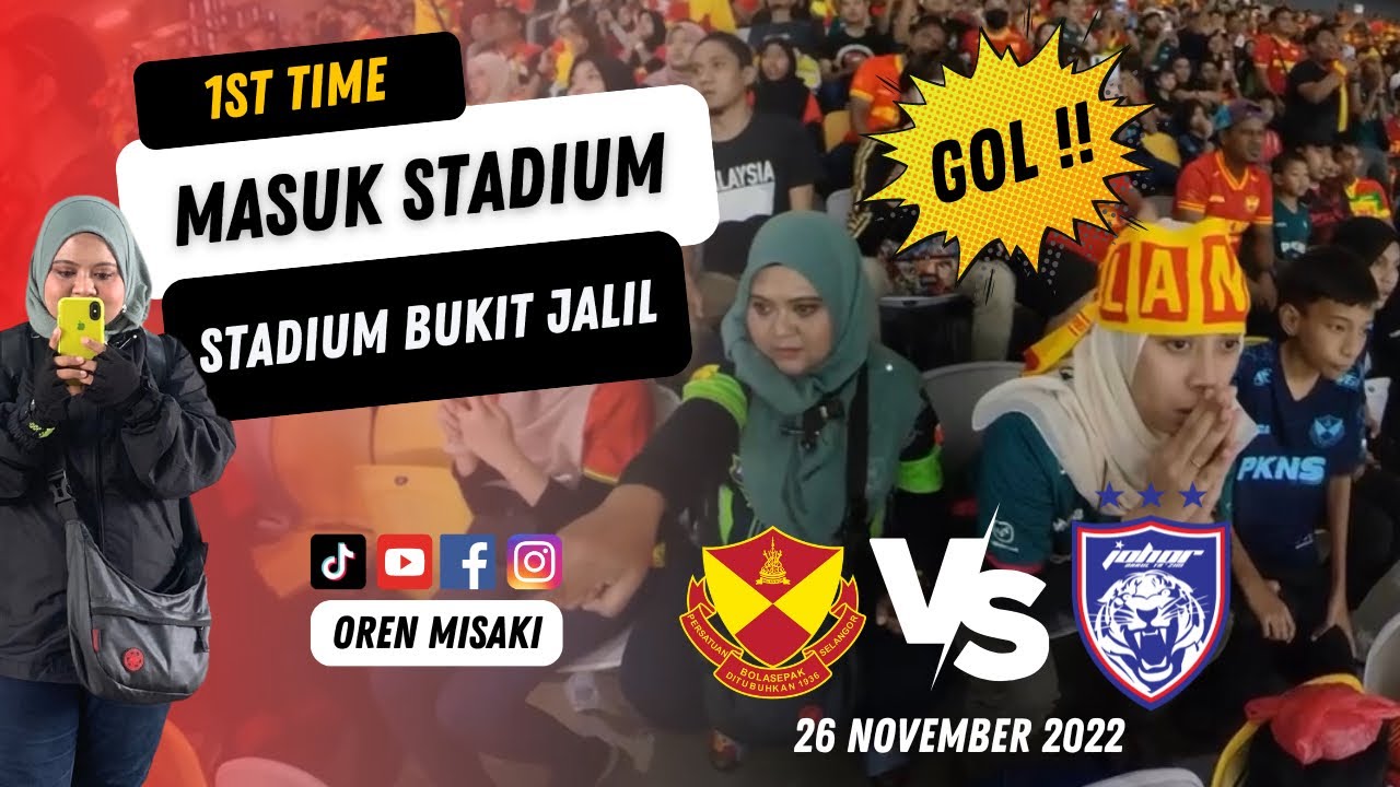 My 1st Experience Masuk Stadium : Stadium Bukit Jalil
