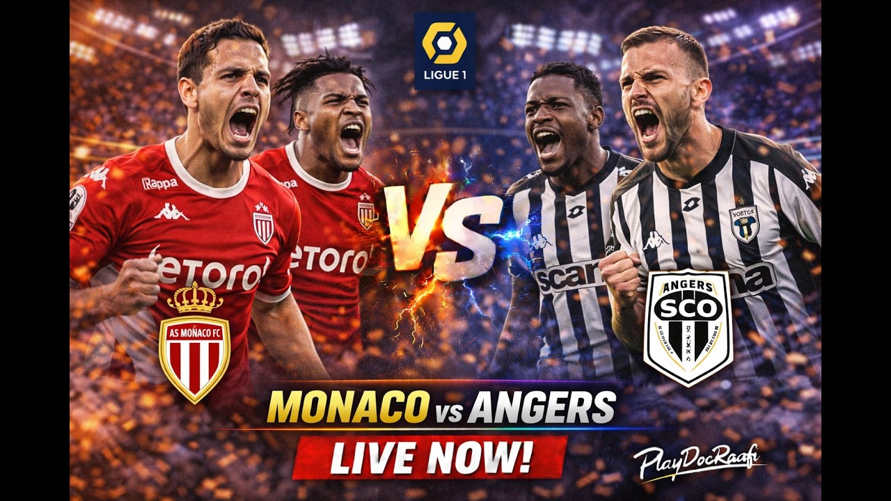 Monaco v Angers Ligue 1 EA SPORTS FC 26 #EASportsFC26 #shorts