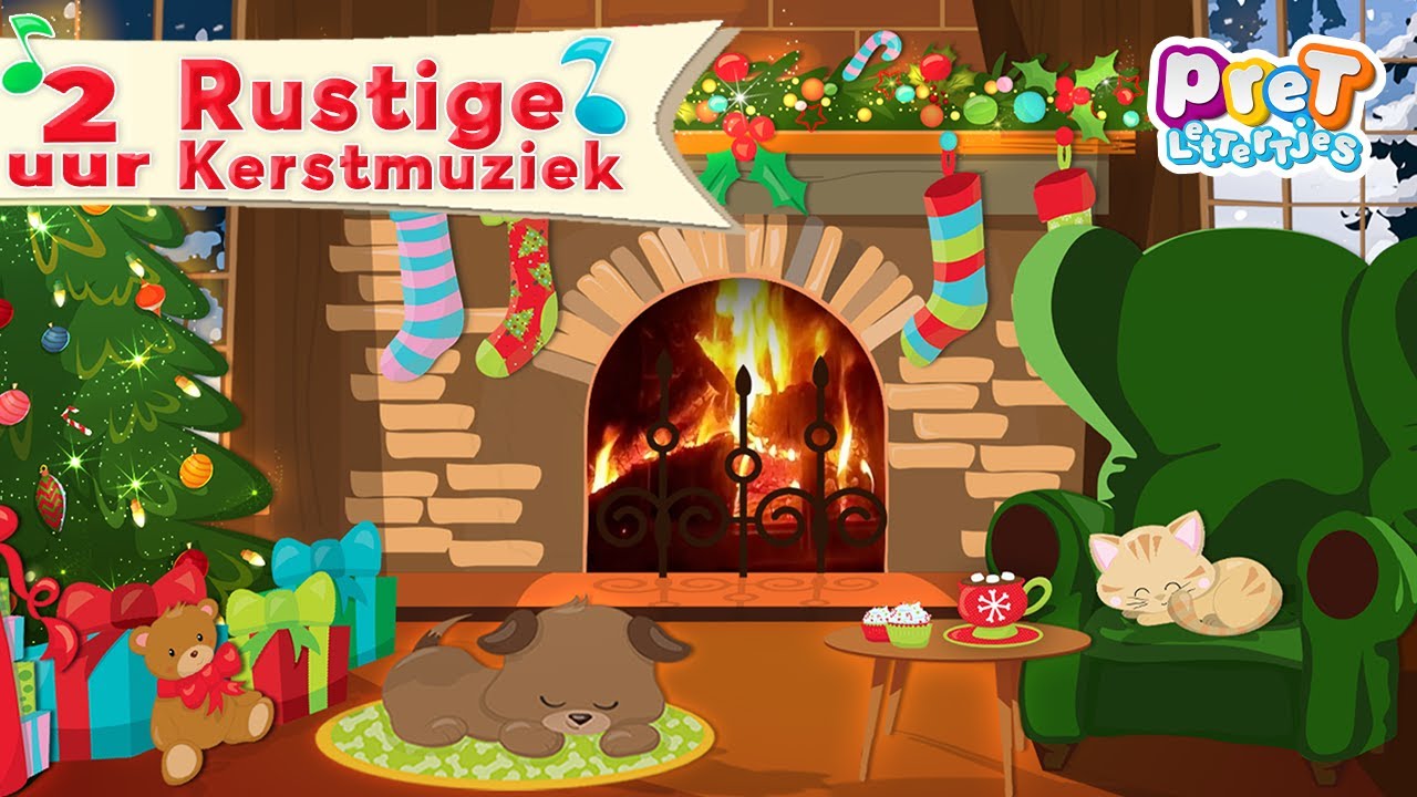 Kerst Open Haard voor op School | In samenwerking met Juffen en Meesters Thema Kerst Digibord #kerst