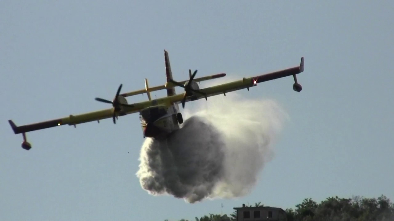 Incendio boschivo (Wildfire) - Elicottero e Canadair