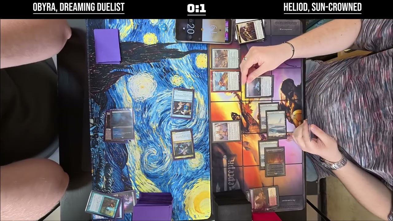 Obyra, Dreaming Duelist vs Heliod, Sun-Crowned CENTURION COMMANDER