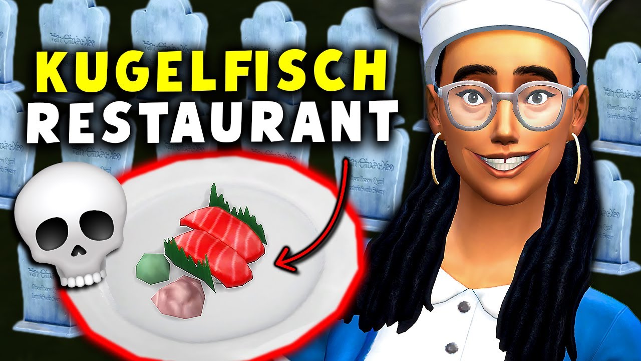 Ich eröffne ein Restaurant in Die Sims 4! 😍 (& serviere nur Kugelfisch höhöhö 👀)  | Nesmeralda
