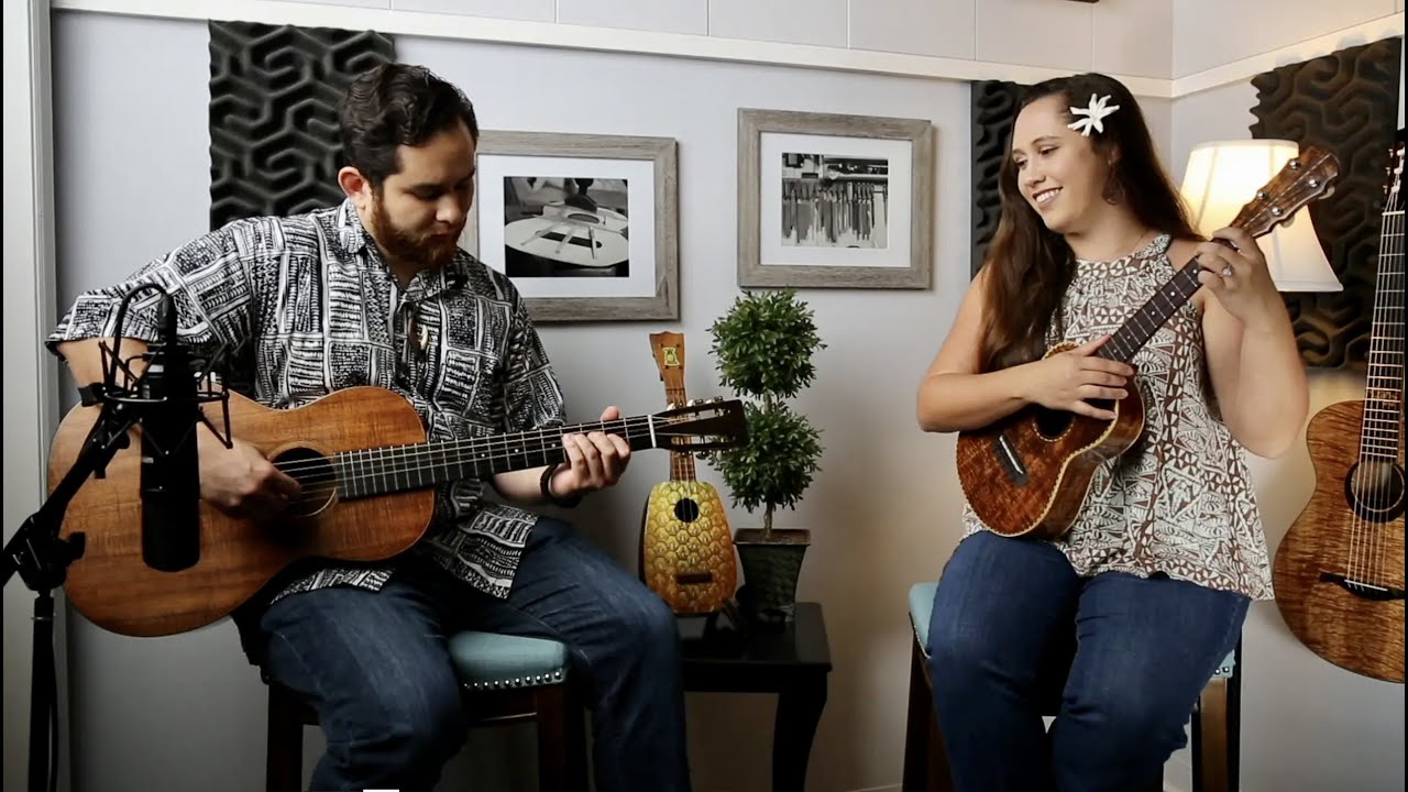 Danny Carvalho and Nani Edgar and 1932 Martin Guitar & Halekoa Ukulele   UKULELE FRIEND: Kanikapila