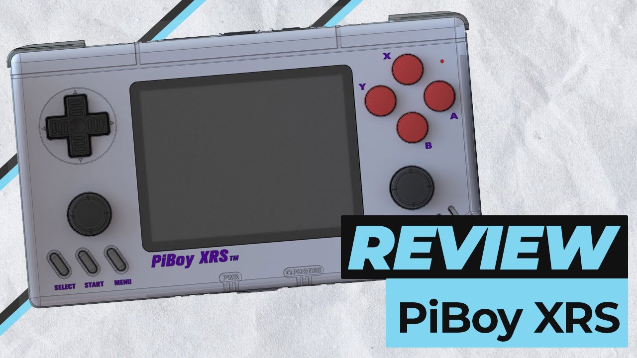 PiBoy XRS Review - Experimental Pi's Horizontal Raspberry Pi 4 Retro Gaming Handheld!