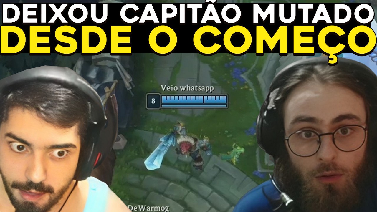 BRONZE FOI EXPULSO DO TIME NO MEIO DO CAMP, AYEL AATROX SAPATINHO - RENECRODILO LEAGUE OF LEGENDS