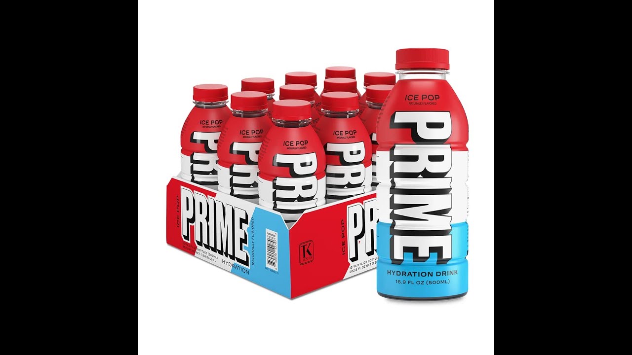 Prime Ice Pop Hydration Drink Review