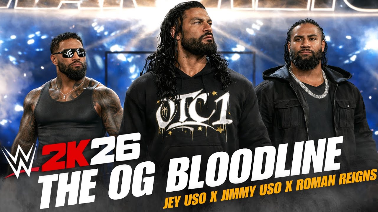 WWE2K26 ВОССОЕДИНЕНИЕ OG Bloodline Сумасшедший вход!