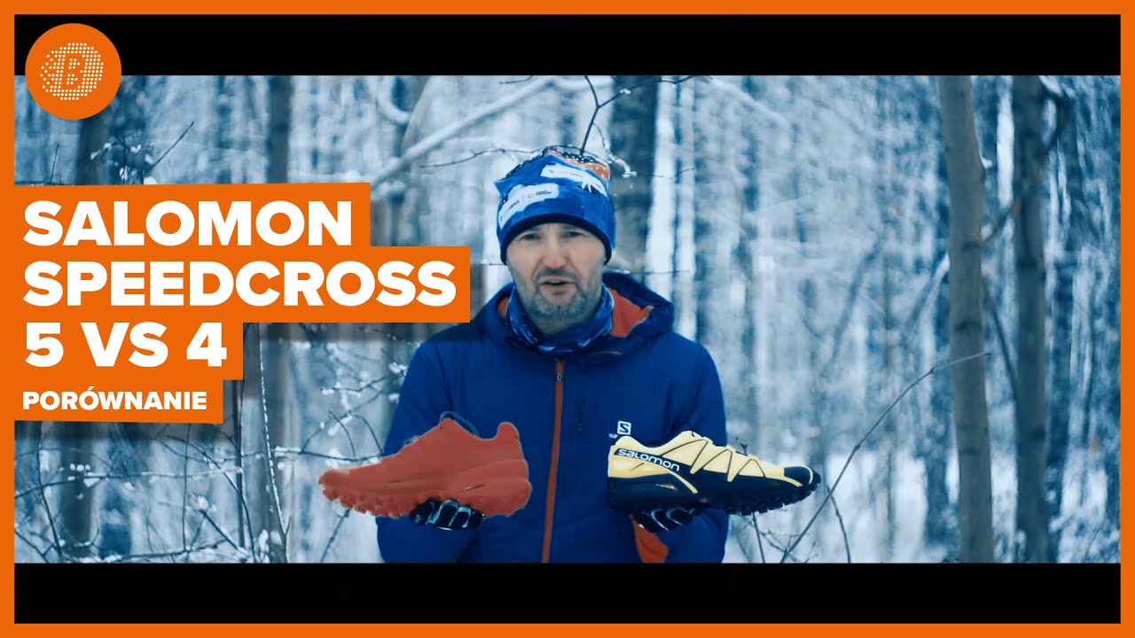 Salomon Speedcross 5 vs Speedcross 4 - r&oacute;żnice | Sklep Biegacza