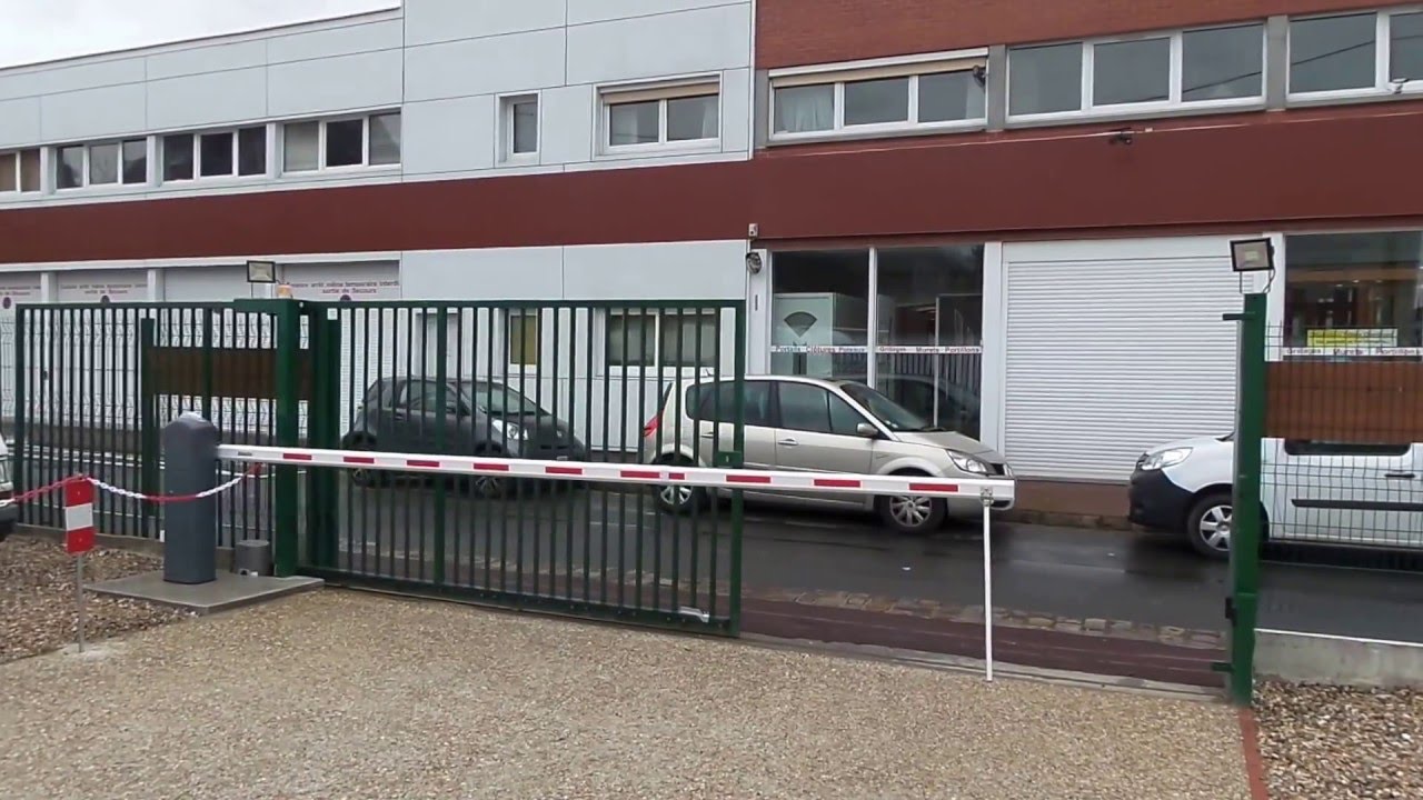 45 R&eacute;alisation cor&eacute;nov.com barri&egrave;re levante rapide
