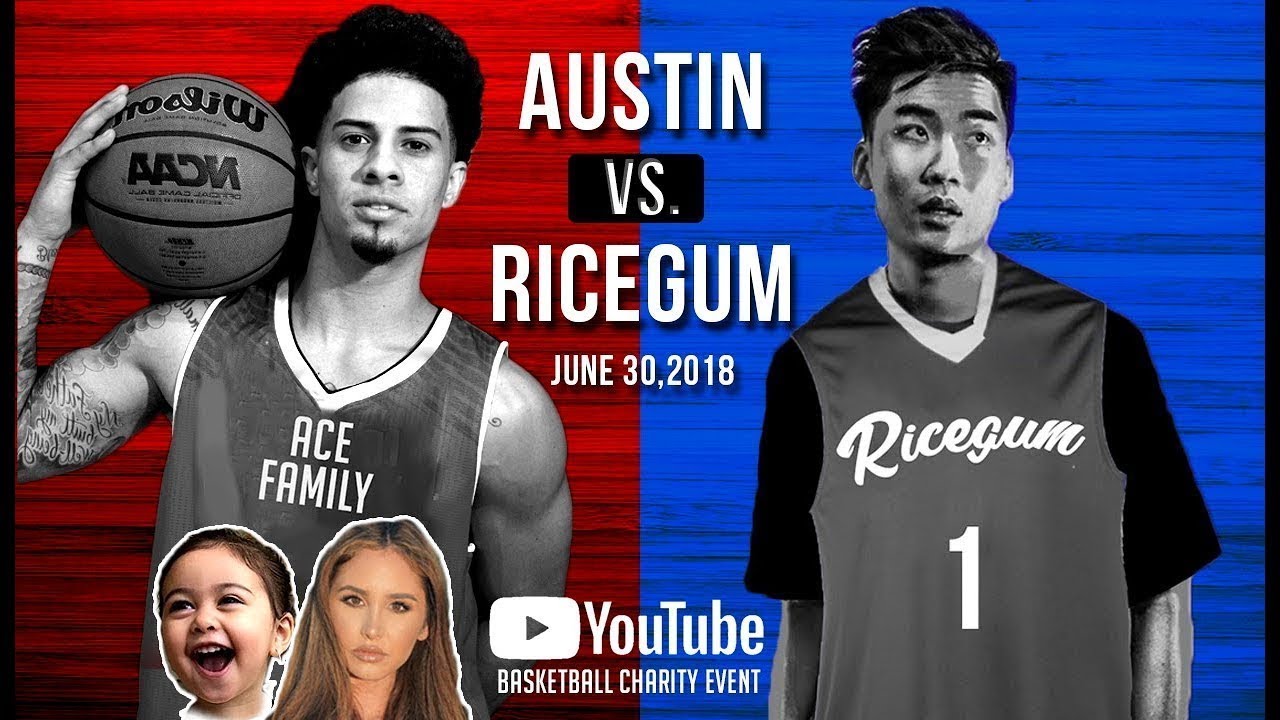 1V1 RICEGUM VS AUSTIN (Ace Family Charity Basketball Event)