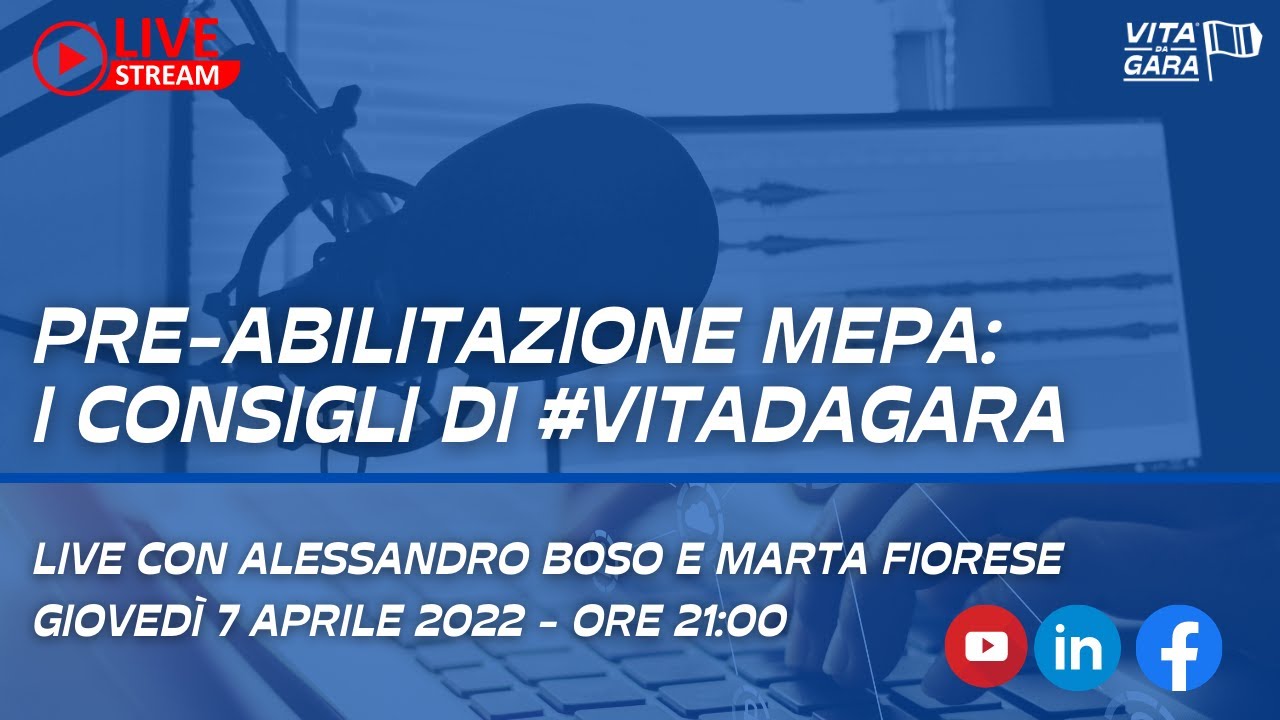 Pre-abilitazione Mepa: i consigli di #vitadagara