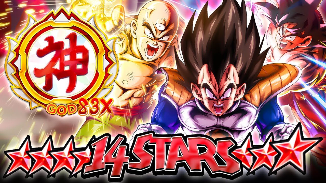 (Dragon Ball Legends) GOD RANK #83 PULVERIZED WITH THE RIDICULOUSLY OVERPOWERED SAIYAN SAGA TEAM!
