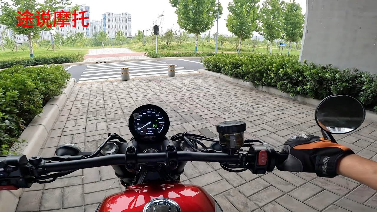 春风CLC450复古巡航个人骑行感受，颜值高操控好漆水漂亮