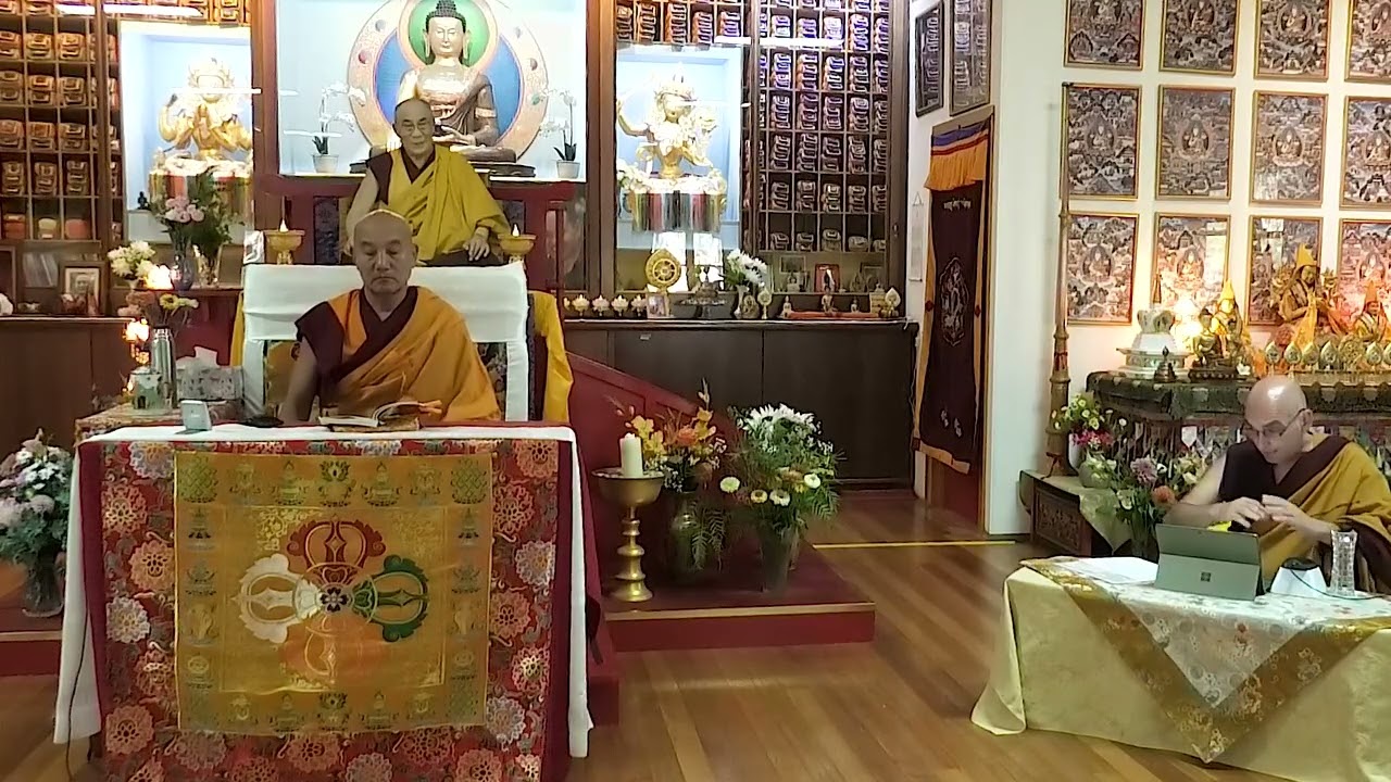 Engaging in the Bodhisattvas Way of  Life Session122