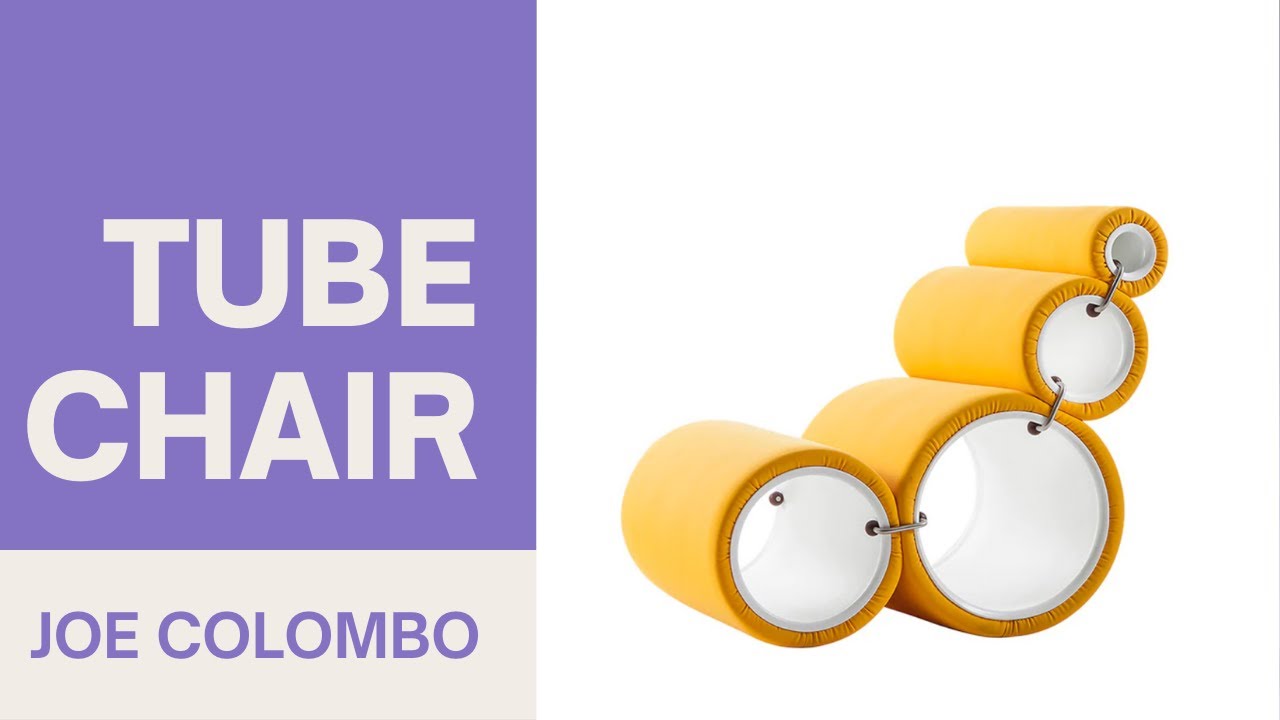 La poltrona Tube Chair progettata da Joe Colombo per @cappellinichannel