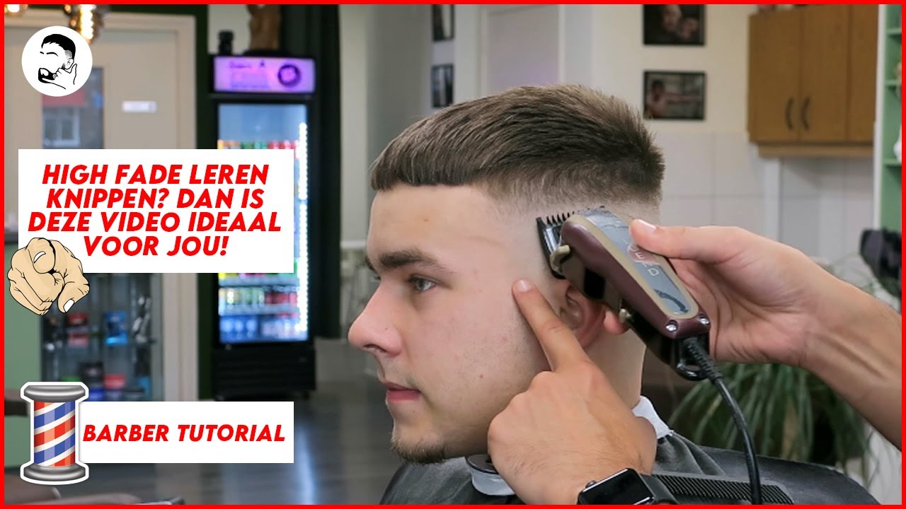 #AlemTheBarber Tutorials || LEER HOE JE EEN HIGH FADE MOET KNIPPEN!!! #BarberShopTheOne