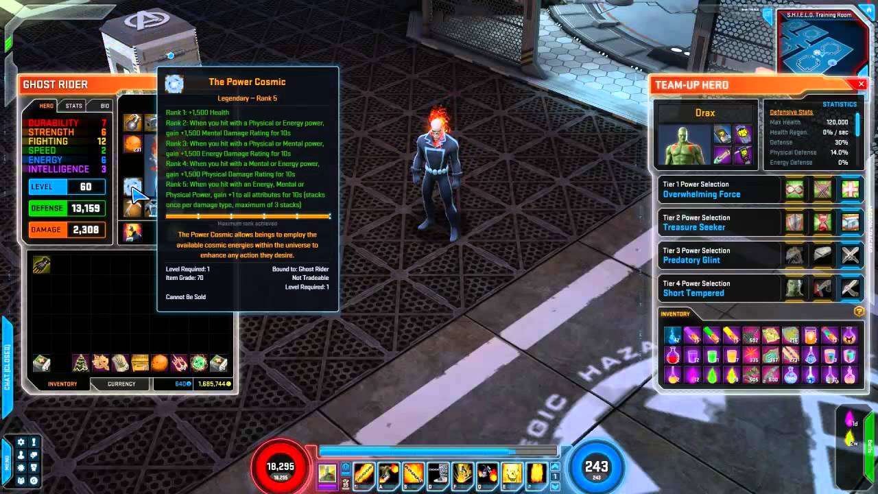 Marvel Heroes: RybackStun's Judgement Ghost Rider Build