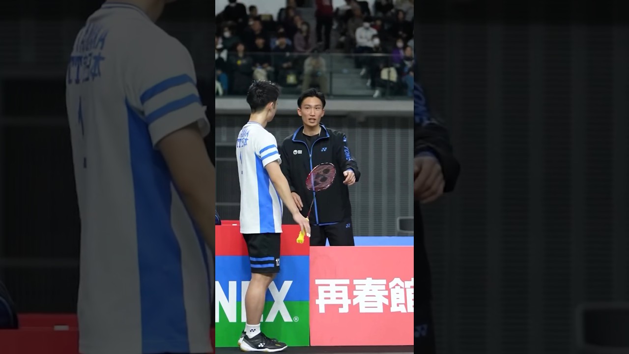 Coach Kento Momota 