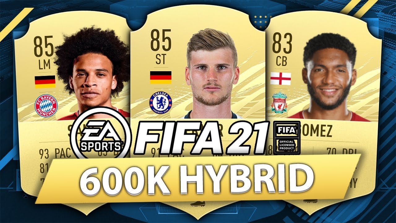 SUPER META 600K HYBRID w/ WERNER! FIFA 21 SQUAD BUILDER
