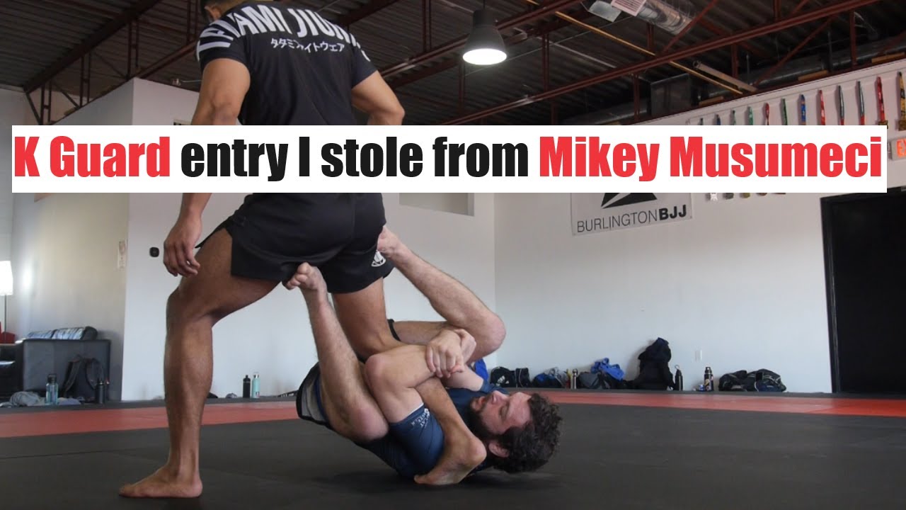 K Guard Leg Entry I Stole from Mikey Musumeci