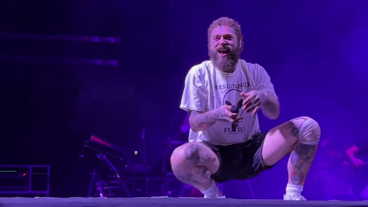 Post Malone - Zack And Codeine & Psycho (Live) 4K