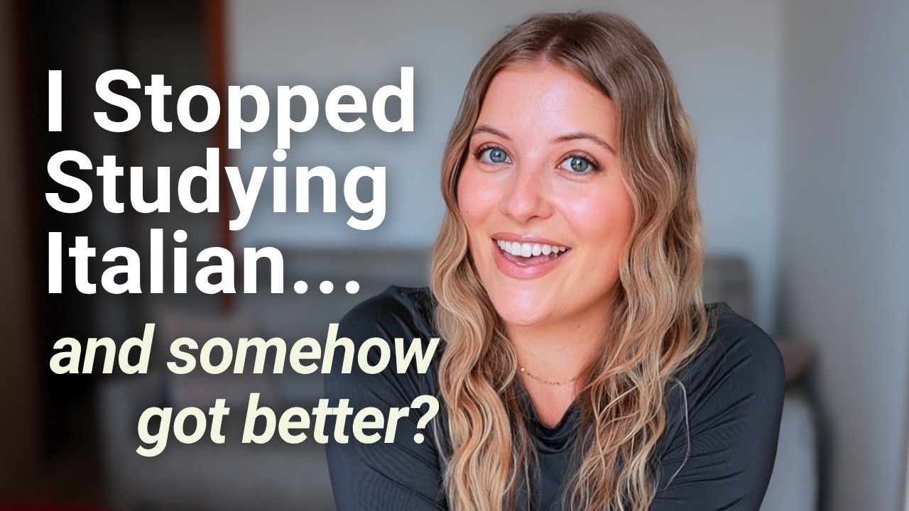 I Stopped Studying Italian, Here's What Happened