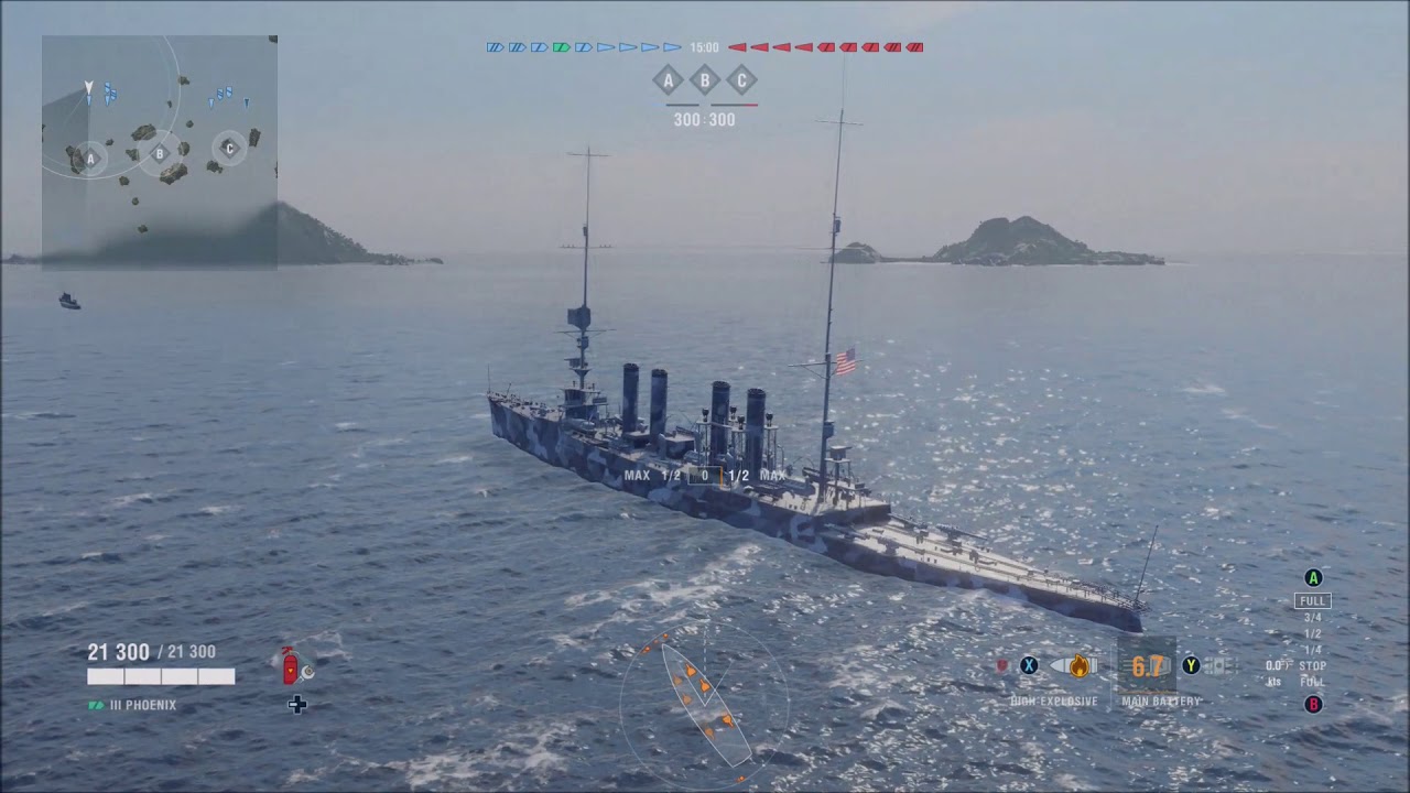 Welcome to World of Warships Legends Xbox One X
