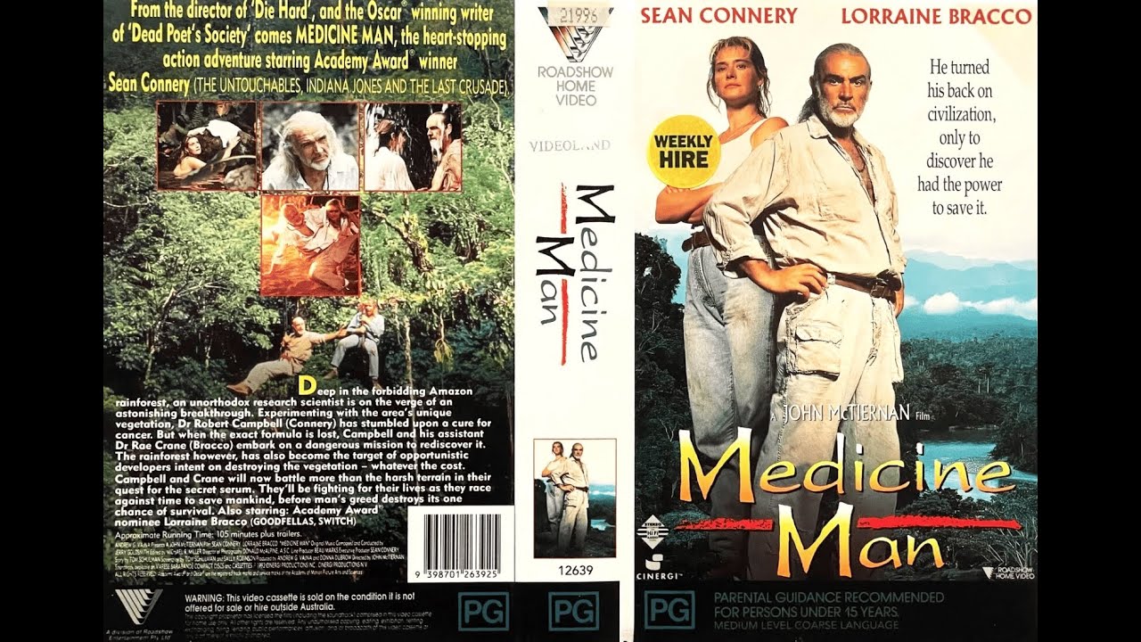Medicine Man Australian VHS Closing (Roadshow) 1992