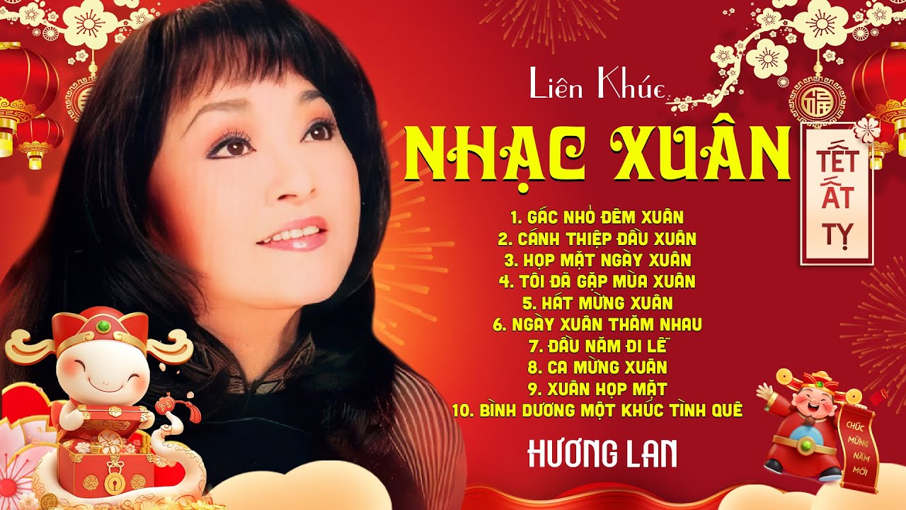 Liên Khúc Nhạc Xuân - Danh Ca Hương Lan | Mừng Đón Xuân 2025 Siêu Hay